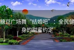 糖豆广场舞“结婚吧”：全民健身的甜蜜约定