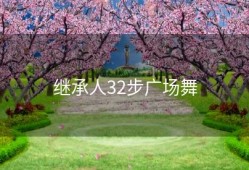 继承人32步广场舞
