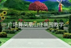 广场舞凤凰山庄氛围教学