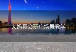 大妈真会玩广场舞教学