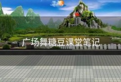 广场舞糖豆课堂笔记