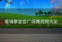 柬埔寨皇宫广场舞视频大全