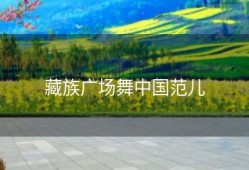 藏族广场舞中国范儿