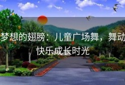 梦想的翅膀：儿童广场舞，舞动快乐成长时光