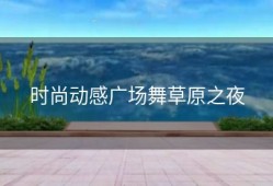 时尚动感广场舞草原之夜