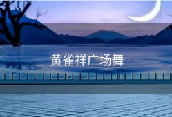 黄雀祥广场舞