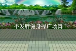 不发胖健身操广场舞
