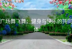 广场舞飞舞：健身与快乐的共同体