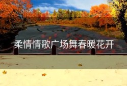 柔情情歌广场舞春暖花开