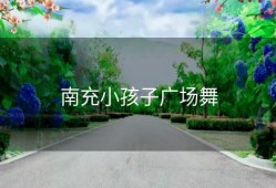 南充小孩子广场舞