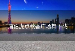 唐伯虎点秋香广场舞下载