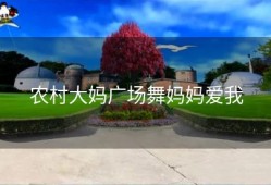 农村大妈广场舞妈妈爱我