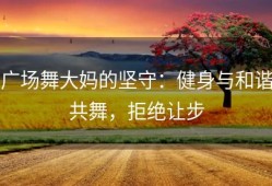 广场舞大妈的坚守：健身与和谐共舞，拒绝让步