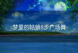 梦里的姑娘8步广场舞