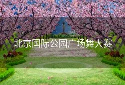 北京国际公园广场舞大赛