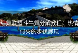 红舞联盟斗牛舞分解教程：热情似火的步伐展现