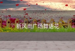 新风尚广场舞语花
