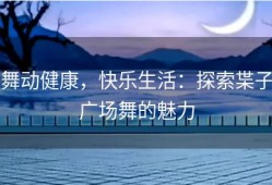 舞动健康，快乐生活：探索枼子广场舞的魅力
