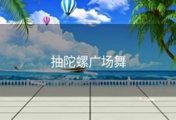 抽陀螺广场舞