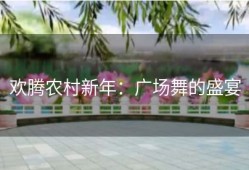 欢腾农村新年：广场舞的盛宴