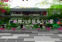 广场舞29步是多少公里
