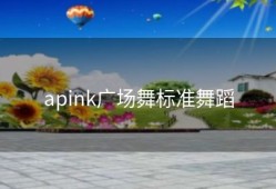 apink广场舞标准舞蹈