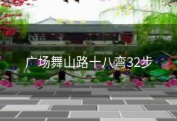 广场舞山路十八弯32步