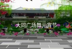 大同广场舞元宵节