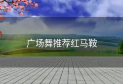 广场舞推荐红马鞍