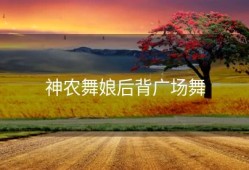 神农舞娘后背广场舞