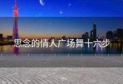 思念的情人广场舞十六步