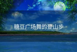 糖豆广场舞的登山步