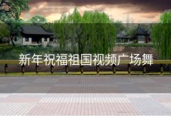 新年祝福祖国视频广场舞