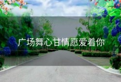 广场舞心甘情愿爱着你