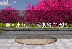 单人水兵舞十跪爹娘广场舞