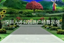 深圳人才公园跳广场舞视频
