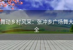 舞动乡村风采：张冲乡广场舞大全