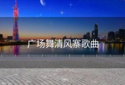 广场舞清风寨歌曲