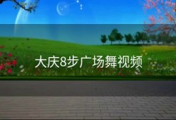 大庆8步广场舞视频