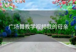 广场舞教学视频我的母亲