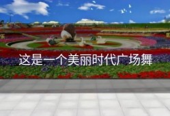 这是一个美丽时代广场舞