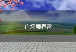 广场舞春雷