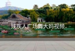 残疾人广场舞大妈视频