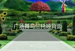 广场舞乌兰托娅背面