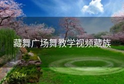 藏舞广场舞教学视频藏族