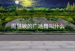 周慧敏的广场舞叫什么