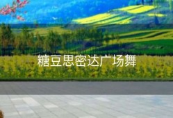 糖豆思密达广场舞