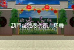 葫芦丝独奏心雨广场舞