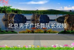北京男子广场舞队长视频