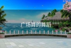 广场舞的舞蹈